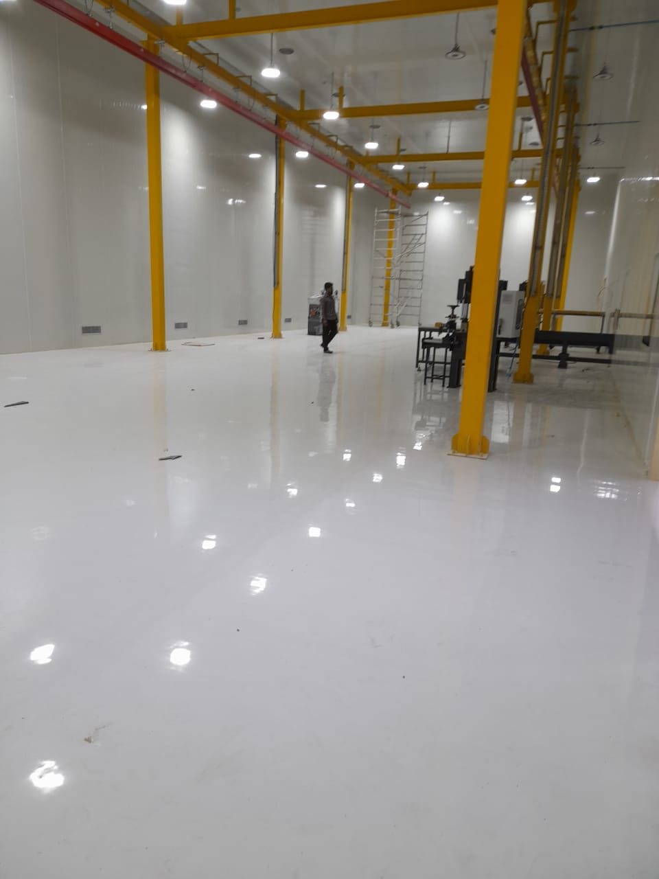 Modern cold storage warehouse facility