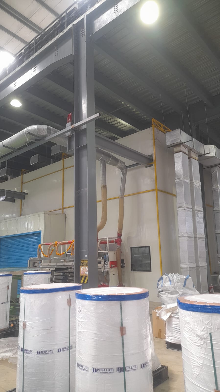 Cold storage facility for food products