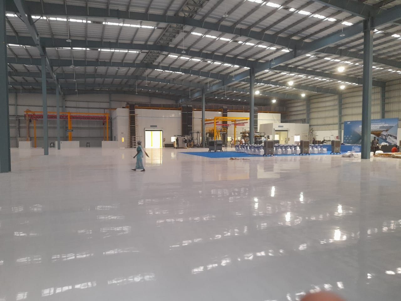 Cold storage facility for food products