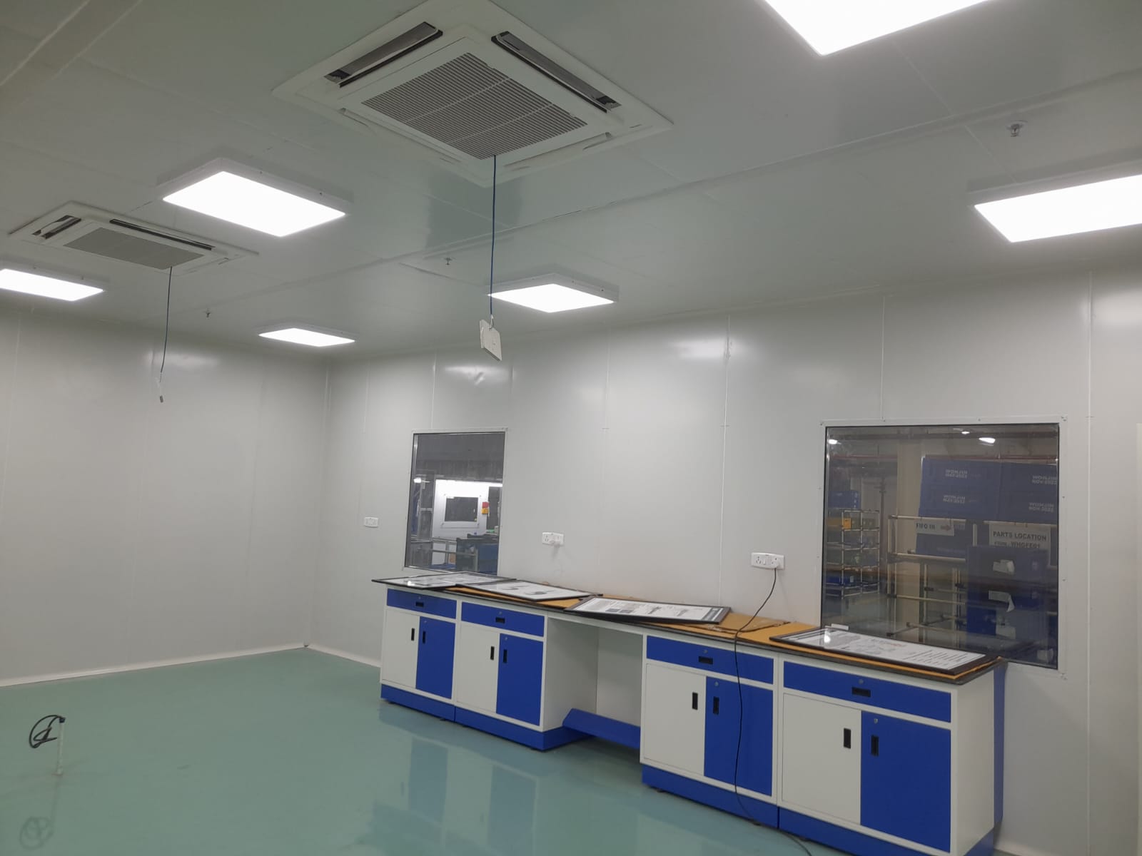 Cold storage facility for food products