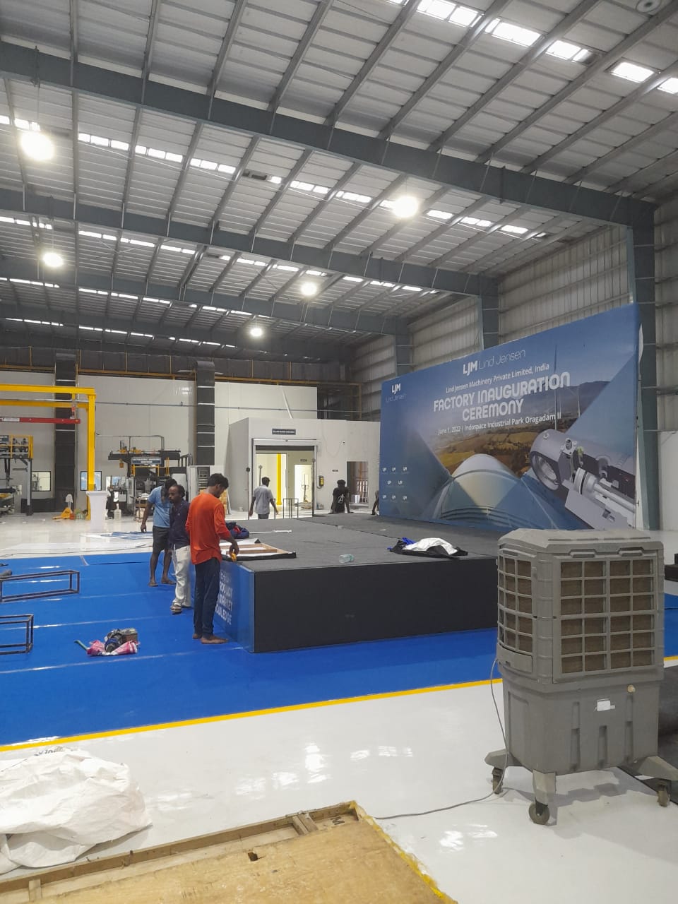 Industrial refrigeration and cold chain facility