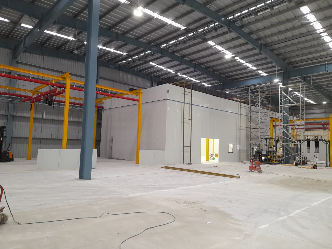 Cold storage facility for food products