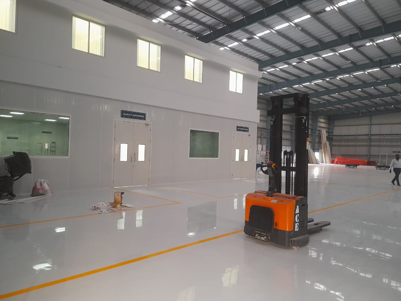 Cold storage facility for food products